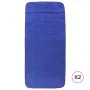 Beach towels 2 units, Klein blue fabric, 400 g/m², 60x135 cm by vidaXL, Beach towels - Ref: Foro24-362677, Price: 21,26 €, Di...