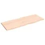 Solid oak wood table top with natural edge 100x40x2 cm by vidaXL, Table tops - Ref: Foro24-363881, Price: 44,73 €, Discount: %
