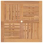Folding solid teak wood garden table 110x110x75 cm by vidaXL, Garden tables - Ref: Foro24-362616, Price: 143,65 €, Discount: %