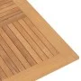Folding solid teak wood garden table 110x110x75 cm by vidaXL, Garden tables - Ref: Foro24-362616, Price: 143,40 €, Discount: %