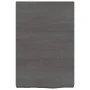 Wandregal aus dunkelbraunem, behandeltem Eichenholz 40x60x(2-6) cm von vidaXL, Regale und Regale - Ref: Foro24-363757, Preis:...