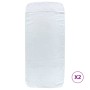 Strandtücher 2 Einheiten weißer Stoff 400 g/m² 60x135 cm von vidaXL, Strandtücher - Ref: Foro24-362669, Preis: 20,03 €, Rabat...