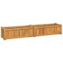 Blumenbeet aus massivem Teakholz, 150 x 30 x 25 cm von vidaXL, Töpfe und Pflanzgefäße - Ref: Foro24-362659, Preis: 127,36 €, ...