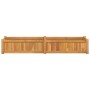 Blumenbeet aus massivem Teakholz, 150 x 30 x 25 cm von vidaXL, Töpfe und Pflanzgefäße - Ref: Foro24-362659, Preis: 127,36 €, ...