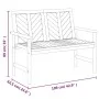 Juego de muebles de jardín 2 piezas madera maciza acacia de vidaXL, Bancos de jardín - Ref: Foro24-362235, Precio: 157,00 €, ...