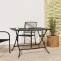 Folding garden table anthracite gray steel mesh 110x80x72 cm by vidaXL, Garden tables - Ref: Foro24-362749, Price: 128,32 €, ...