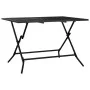 Folding garden table anthracite gray steel mesh 110x80x72 cm by vidaXL, Garden tables - Ref: Foro24-362749, Price: 128,32 €, ...