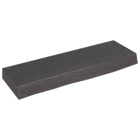 Wandregal aus dunkelbraun behandeltem Eichenholz, 60 x 20 x 6 cm von vidaXL, Regale und Regale - Ref: Foro24-363763, Preis: 3...