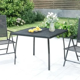 Garden table, anthracite grey steel mesh, 100x100x72 cm. by vidaXL, Garden tables - Ref: Foro24-362732, Price: 105,17 €, Disc...