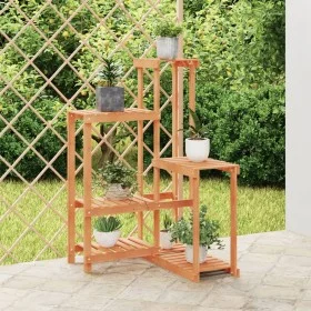 Blumenständer aus massivem Tannenholz, 62,5 x 61,5 x 101,5 cm von vidaXL, Topfständer - Ref: Foro24-362884, Preis: 48,45 €, R...