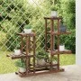 Blumenständer aus massivem Tannenholz, 95 x 25 x 96 cm von vidaXL, Topfständer - Ref: Foro24-362861, Preis: 53,87 €, Rabatt: %