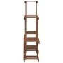 Soporte para flores madera maciza abeto 95x25x96 cm de vidaXL, Soportes para macetas - Ref: Foro24-362861, Precio: 53,87 €, D...