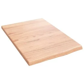 Light brown treated oak wood wall shelf 40x60x2cm by vidaXL, Shelves and shelves - Ref: Foro24-363635, Price: 43,72 €, Discou...