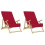 Beach towels 2 units burgundy fabric 400 g/m² 60x135 cm by vidaXL, Beach towels - Ref: Foro24-362675, Price: 21,49 €, Discoun...