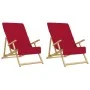 Toallas de playa 2 uds tela burdeos 400 g/m² 60x135 cm de vidaXL, Toallas de playa - Ref: Foro24-362675, Precio: 21,18 €, Des...