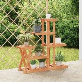 Blumenständer aus massivem Tannenholz, 95 x 25 x 96 cm von vidaXL, Topfständer - Ref: Foro24-362880, Preis: 54,37 €, Rabatt: %