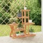 Blumenständer aus massivem Tannenholz, 95 x 25 x 96 cm von vidaXL, Topfständer - Ref: Foro24-362880, Preis: 58,77 €, Rabatt: %