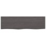 Estante pared madera roble tratada marrón oscuro 100x30x(2-4)cm de vidaXL, Estantes y estanterías - Ref: Foro24-363801, Preci...