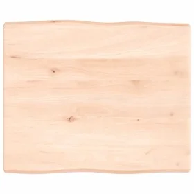 Solid wood table top natural edge 60x50x(2-4) cm by vidaXL, Table tops - Ref: Foro24-363867, Price: 49,31 €, Discount: %