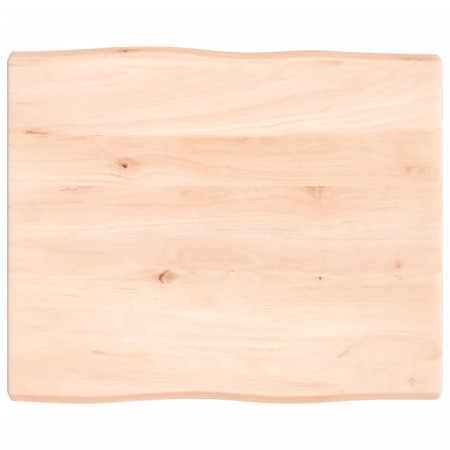Solid wood table top natural edge 60x50x(2-4) cm by vidaXL, Table tops - Ref: Foro24-363867, Price: 50,02 €, Discount: %