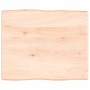 Solid wood table top natural edge 60x50x(2-4) cm by vidaXL, Table tops - Ref: Foro24-363867, Price: 50,02 €, Discount: %