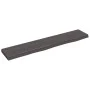 Estante de pared madera roble tratada marrón oscuro 100x20x4 cm by vidaXL, Shelves and shelves - Ref: Foro24-363798, Price: 3...