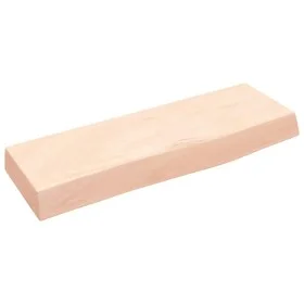 Solid untreated oak wood wall shelf 60x20x6 cm by vidaXL, Shelves and shelves - Ref: Foro24-363523, Price: 42,76 €, Discount: %