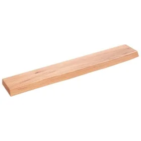 Light brown treated oak wood wall shelf 60x10x2cm by vidaXL, Shelves and shelves - Ref: Foro24-363638, Price: 22,54 €, Discou...
