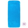 Toallas de playa 2 uds tela turquesa 400 g/m² 60x135 cm de vidaXL, Toallas de playa - Ref: Foro24-362679, Precio: 19,25 €, De...