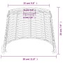 Brauner Deckenlampenschirm aus Korbgeflecht, Ø30x20 cm von vidaXL, Lampenschirme - Ref: Foro24-364375, Preis: 24,60 €, Rabatt: %