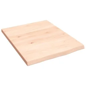 Untreated solid oak wood wall shelf 40x50x2 cm by vidaXL, Shelves and shelves - Ref: Foro24-363512, Price: 33,20 €, Discount: %