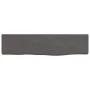 Dark brown treated oak wood wall shelf 40x10x2 cm by vidaXL, Shelves and shelves - Ref: Foro24-363740, Price: 14,97 €, Discou...