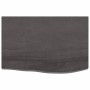 Dark brown treated oak wood wall shelf 60x40x2 cm by vidaXL, Shelves and shelves - Ref: Foro24-363767, Price: 41,36 €, Discou...