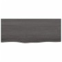 Dark brown treated oak wood wall shelf 100x40x2 cm by vidaXL, Shelves and shelves - Ref: Foro24-363803, Price: 49,26 €, Disco...