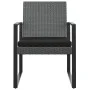 Garten-Esszimmerstühle 2 Stk. PP dunkelgrau Rattan-Optik von vidaXL, Gartenstühle - Ref: Foro24-360205, Preis: 93,06 €, Rabat...
