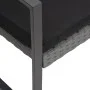 Sillas de comedor de jardín 2 uds PP aspecto ratán gris oscuro de vidaXL, Sillas de jardín - Ref: Foro24-360205, Precio: 92,8...