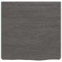 Wandregal aus dunkelbraun behandeltem Eichenholz, 40x40x(2-6) cm von vidaXL, Regale und Regale - Ref: Foro24-363751, Preis: 3...