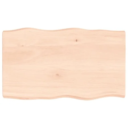 Solid wood table top natural edge 100x60x(2-6) cm by vidaXL, Table tops - Ref: Foro24-363889, Price: 71,49 €, Discount: %