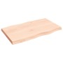 Solid wood table top natural edge 100x60x(2-6) cm by vidaXL, Table tops - Ref: Foro24-363889, Price: 71,49 €, Discount: %