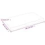 Solid wood table top natural edge 100x60x(2-6) cm by vidaXL, Table tops - Ref: Foro24-363889, Price: 71,49 €, Discount: %