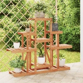 Blumenständer aus massivem Tannenholz, 110 x 25 x 96 cm von vidaXL, Topfständer - Ref: Foro24-362850, Preis: 52,45 €, Rabatt: %