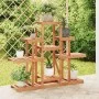 Soporte para flores madera maciza abeto 110x25x96 cm de vidaXL, Soportes para macetas - Ref: Foro24-362850, Precio: 52,45 €, ...