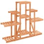 Soporte para flores madera maciza abeto 110x25x96 cm de vidaXL, Soportes para macetas - Ref: Foro24-362850, Precio: 46,61 €, ...