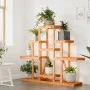 Soporte para flores madera maciza abeto 110x25x96 cm de vidaXL, Soportes para macetas - Ref: Foro24-362850, Precio: 52,45 €, ...