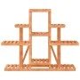 Soporte para flores madera maciza abeto 110x25x96 cm de vidaXL, Soportes para macetas - Ref: Foro24-362850, Precio: 52,45 €, ...