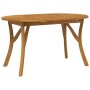 Mesa de jardín madera maciza de acacia 150x90x75 cm de vidaXL, Mesas de jardín - Ref: Foro24-363306, Precio: 209,71 €, Descue...