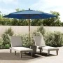 Gartenschirm mit hellblauer Holzstange 299x240 cm von vidaXL, Sonnenschirme - Ref: Foro24-363174, Preis: 96,93 €, Rabatt: %