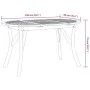 Gartentisch aus massivem Akazienholz 150x90x75 cm von vidaXL, Gartentische - Ref: Foro24-363306, Preis: 205,81 €, Rabatt: %