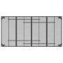Mesa de jardín malla de acero gris antracita 200x100x72 cm de vidaXL, Mesas de jardín - Ref: Foro24-362735, Precio: 193,55 €,...