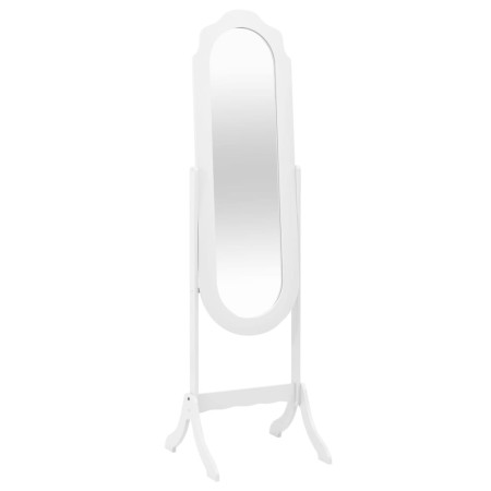 Weißer Standspiegel aus Sperrholz, 45,5 x 47,5 x 160 cm von vidaXL, Spiegel - Ref: Foro24-353904, Preis: 91,60 €, Rabatt: %